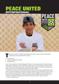 Peace United -oppituntimateriaali kouluille.